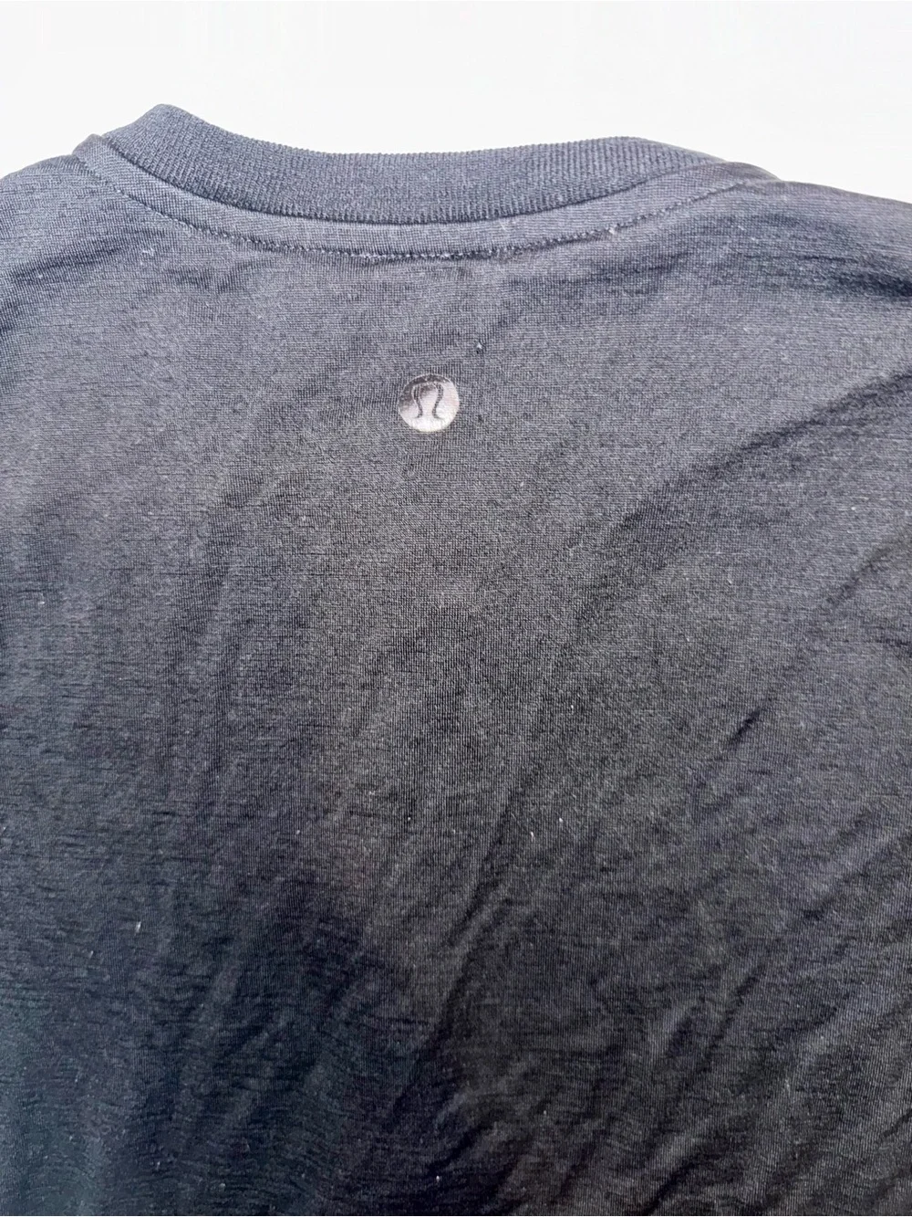 Lululemon Women Black Long Sleeve Henley Long Sleeve button Top Size Small